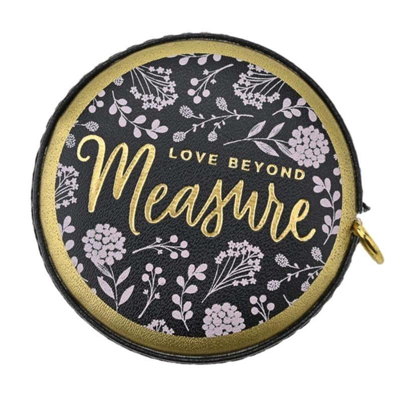 J0MC Elegant PU Leather Tape Measure Precise & User Friendly Measuring Tape Accurate measure for Fashion & Interior Designs China Mainland