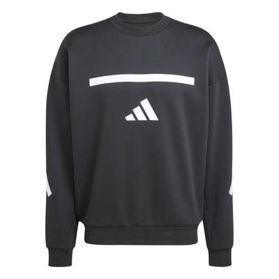 adidas ZNE. Série Sportovní svršek Pulovr Pohodlná Móda Mikina s Dlouhým Rukávem Pánská Mikina Černá Bílá JD5982