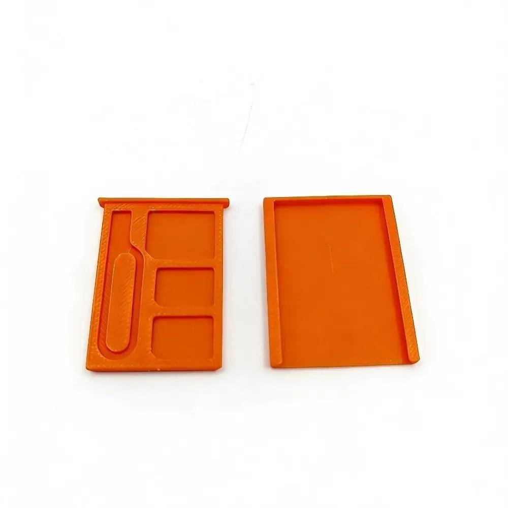 1PCS with Eject Pin 3D Printed SIM Card Storage Box Shockproof 1-Slot TF Card Secure Storage Box 2-Slots SIM Card
