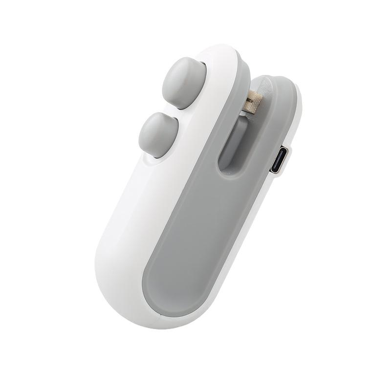 Mini Hand-Press Snack Sealer: Small Household Plastic Bag Sealing Machine