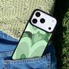 Sage Green Coffee Love Heart Latte Phone Case For iPhone 17 AIR 16 Pro Max 15 14 Pro 11 12 13 Shockproof Silicone Cover