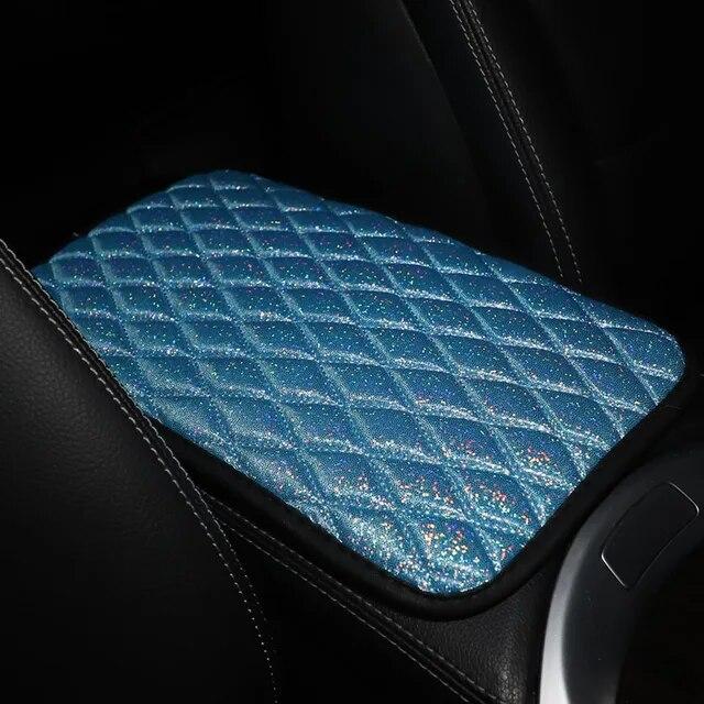Verdicken Auto Armlehne Pad Armlehne Abdeckung Konsole Box Matte Innen Atmungsaktive Auto Armlehnen Lagerung Box Matten Zubehör Universal