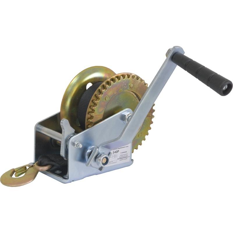 

Hand Winch Caliber Drum Lb- 540r With Tape