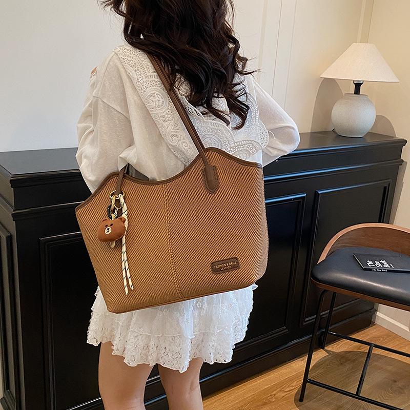 New casual summer women's new fashion large capacity trend tote bag versatile trend bag