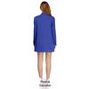Damenblazer im europäischen und amerikanischen Stil - Reverskragen, Ein-Knopf-Verschluss, Mittellang, Slim Fit, Perfekt für den Arbeitsweg.