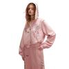 Women's Retro Slim-Fit Hooded Sweatshirt