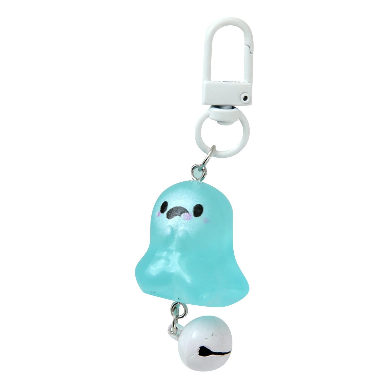 

Halloween Keychain Gift, Cool Luminous Keychain Spooky Horror Keychain Wallet Ornaments Halloween Christmas Basket Filler For Women Teen Girls One Size