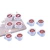 10 Pcs Creative Simulation Mini 3D Latte Coffee Cup Micro Landscape Decoration DIY Scale Ornaments Handmade Doll Accessories