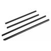 4pcs Door Belt Weatherstrip Molding Seal For Honda Fit Jazz 2008-2013