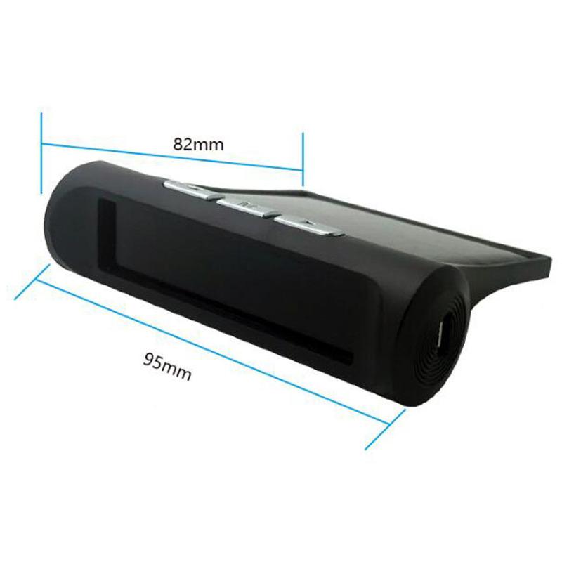 Solar Power USB TPMS Car Tire Pressure Monitoring System LCD 4 External / Internal Sensors for SUV Sedan Temperature Warning