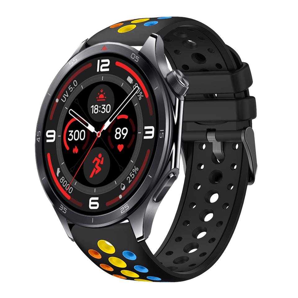 Armband für OnePlus Watch 3/Watch 2/Watch 2R 22mm Sport Silikon Klassische Schnalle Uhrenarmband für One Plus Watch 3/2 22mm Band