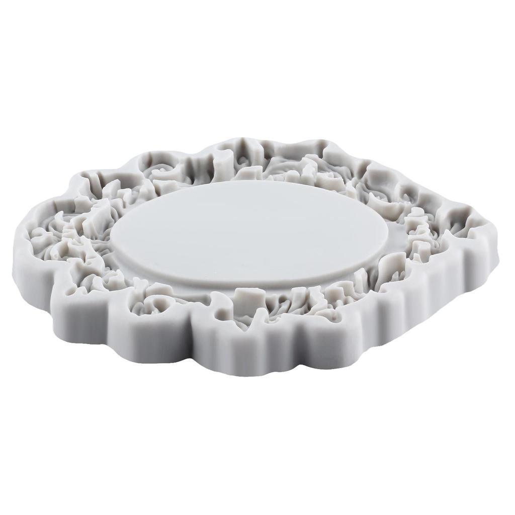 Stampo in Silicone per Cornice Barocca Cornici per Foto Stampini per Fondant Strumenti per Decorare Torte Torta a Tema Dessert Stampo Decorato per Cioccolatini e Caramelle