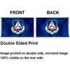 US Civil Air Patrol Flag Banner 3x5Feet Garden House Flags Banner Decor Double Stitched Polyester with Brass Grommets