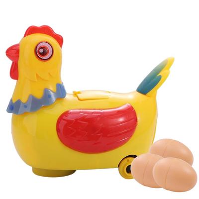 Walking Electric Laying Egg Sound Music Interactive Chicken Plaything Doll Dancing Educational Electric Hen Plaything Entertainment