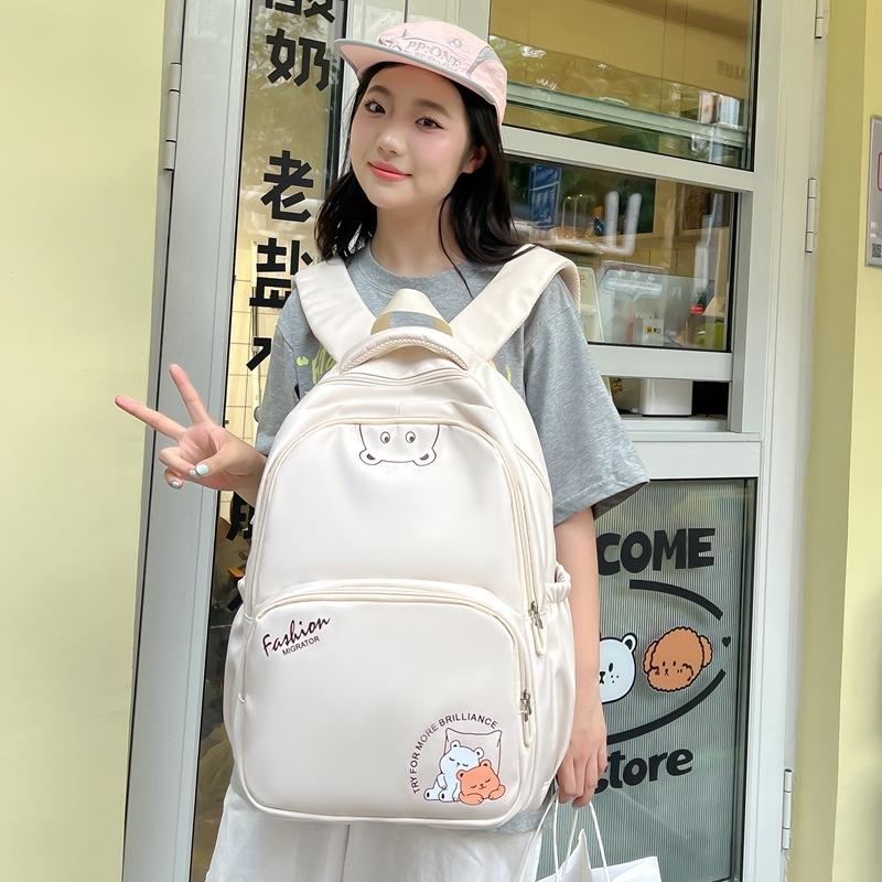Schoolbag cute schoolbag female Korean version Japanese small fresh backpack campus backpack versatile junior high school student high school student