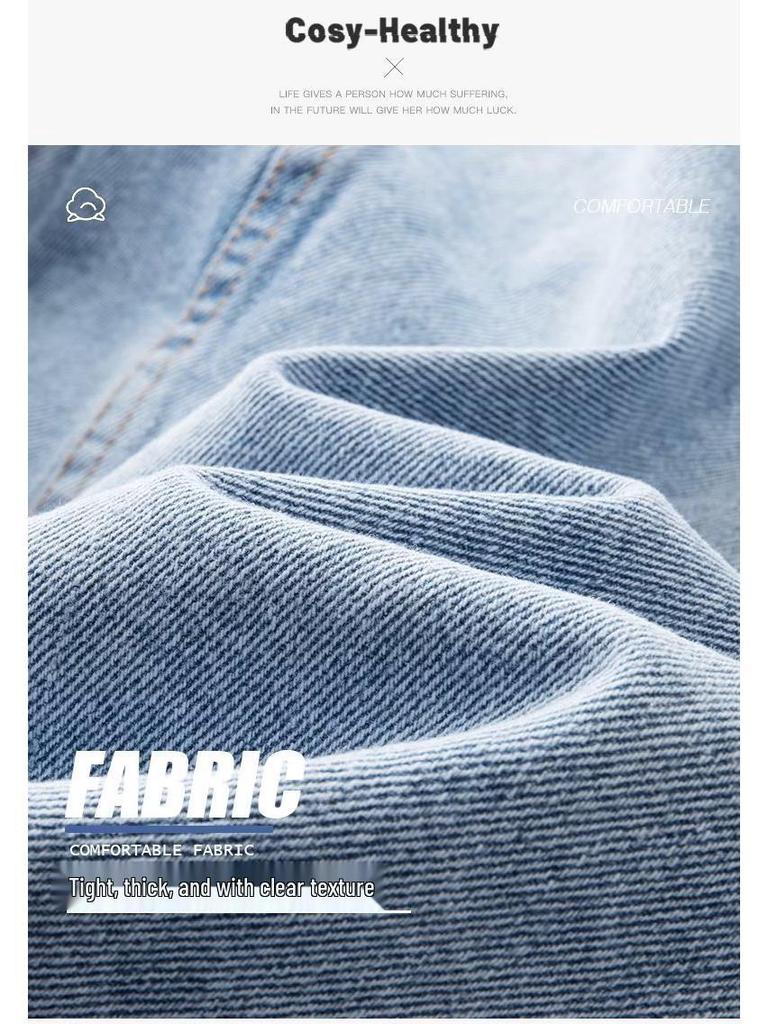 Men's Korean Style Spring Denim Jacket: Trendy, Handsome, Versatile Casual Workwear Top