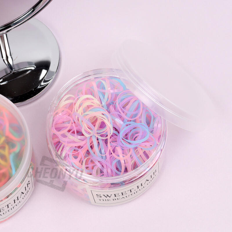 [Без бренда] Резинка для волос (Круглый чехол) jelly can