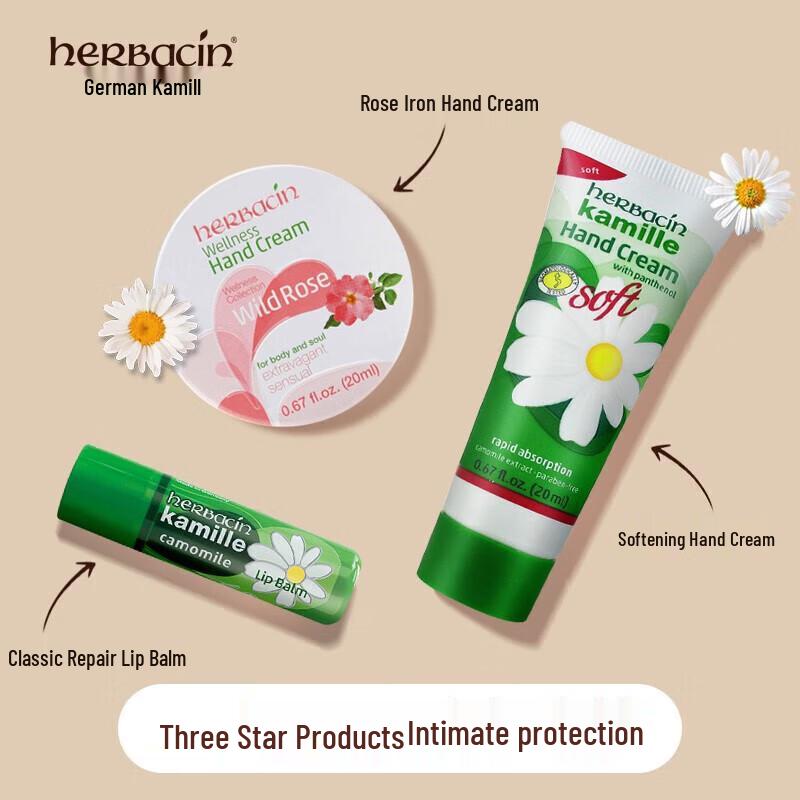 Herbacin German Chamomile Hand Cream Gift Set