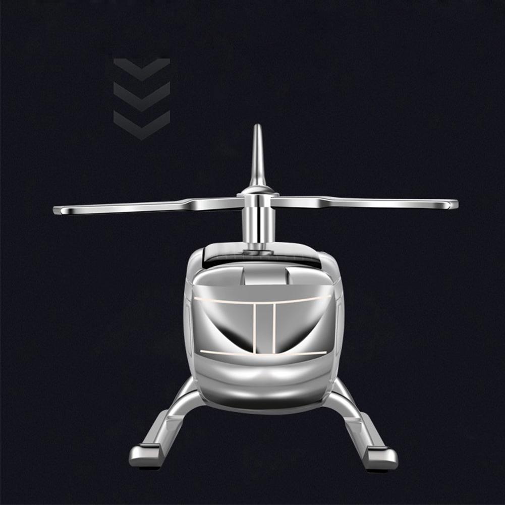 Difuzér vůně do auta Ornament Solární helikoptéra Tvar Rotační čepel Pevná aromaterapie Dekorace