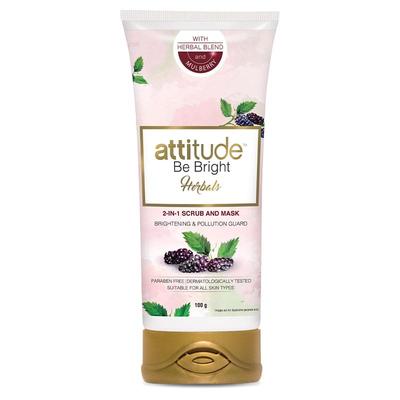 Attitude™ Be Bright Herbals 2-in-1 Scrub and Mask