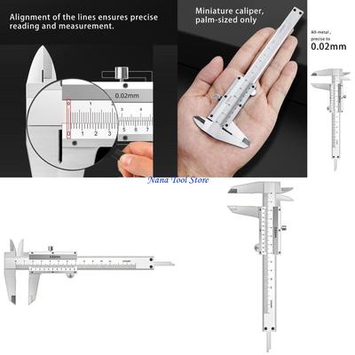 31GJ Thickness Diameter Measuring Tool Vernier Caliper for Jewelry Coin Gemstones