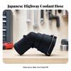 Elbow Hose Connector with Retaining Clip Easy To Install Fitting Standard