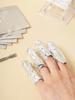 12-Pack Gel Nail Polish Soak-Off Remover Foil Wraps