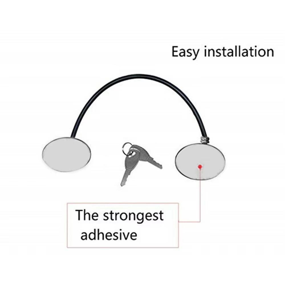 Punch-free Child Proof Lock Self-adhesive Security Lock with Keys Baby Safety Lock  Refrigerator