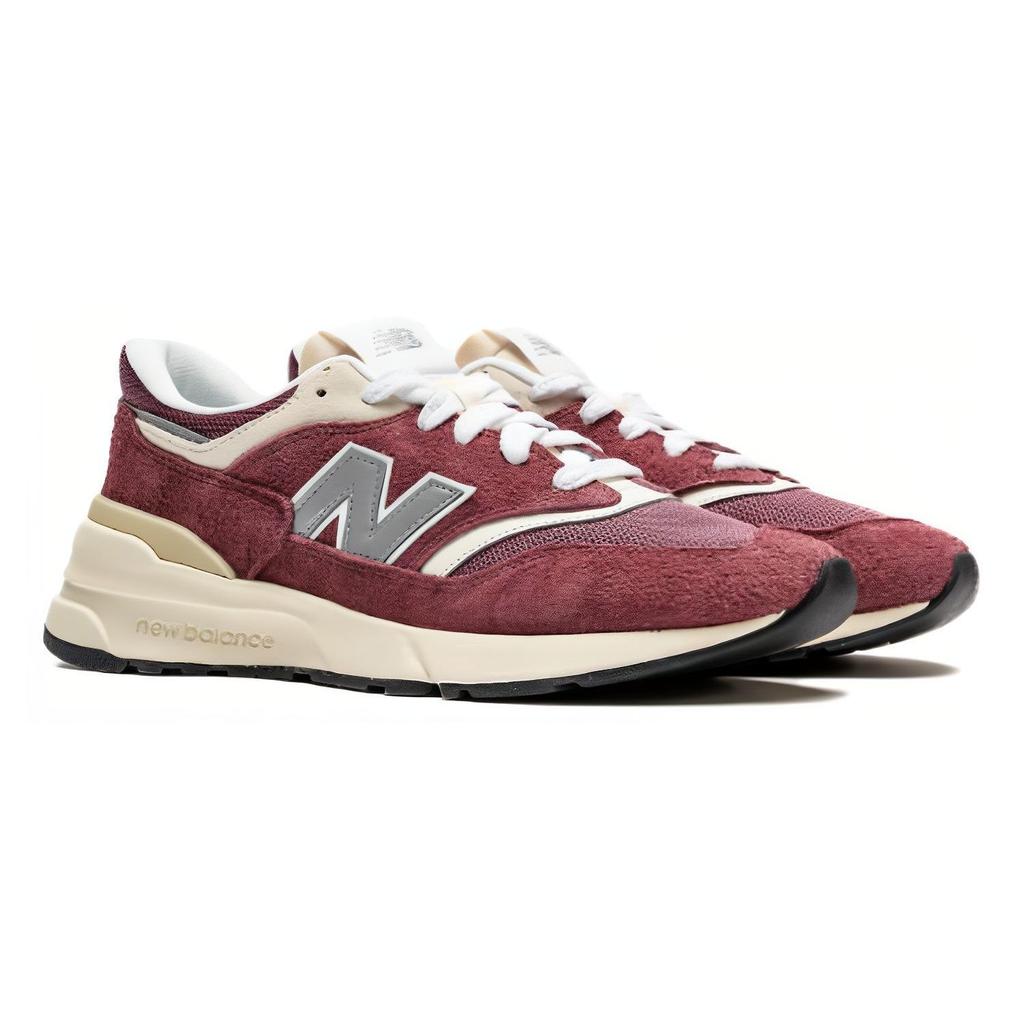 New Balance 997R Ziegelrot Unisex Sneakers Creme Silber U997RCC