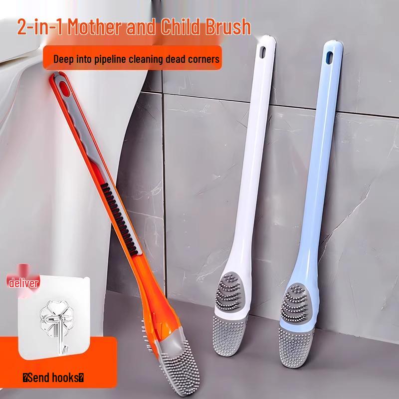 

Комплект туалетной кисти: Настенная силиконовая кисть «Утиный клюв» для глубокой очистки