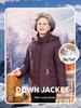 Winter-Daunenjacke für ältere Frauen - Warmer Baumwollmantel für Mama oder Oma