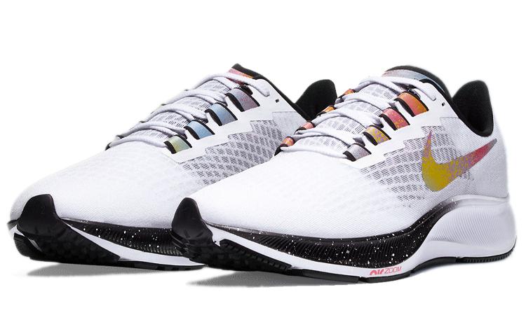 Nike Air Zoom Pegasus 37 Weiß Mehrfarbig Karmesinrot CZ7864-100