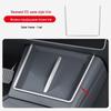 Tesla Model 3/Y Wireless Charger Decorative Strip Frame: Chrome Interior Anti-Scratch Modification