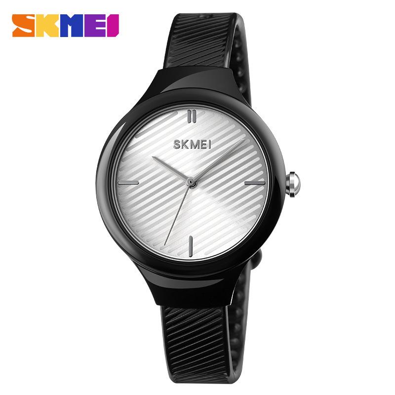 

skmei новий INS стиль дівчина тренд універсальний кварцовий годинник, студентський модний кольоровий прозорий ремінець годинник