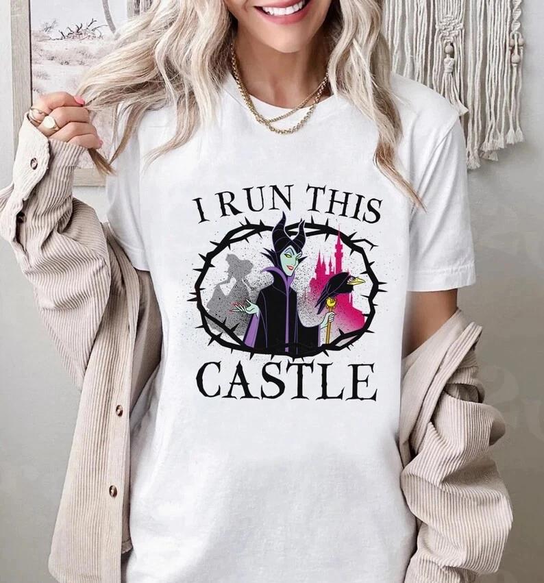 Sleeping Beauty Villain Maleficent I Run Tshirt Unisex Unisex S