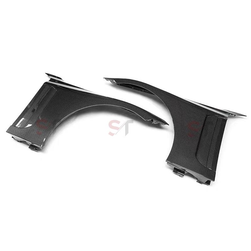 BMW M2 G87 Carbon Fiber V Style Fender Side Skirts & Mud Flaps Kit