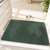 Waterproof Welcome Door Mats Geometric Wave Pattern Floor Mat Bath Mat Door Rug  Garden