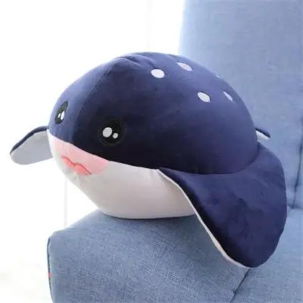 New 35-100cm Giant Funny Whale Shark Plush Toy Soft Appease Cushion Gift  Animal Doll Pillow