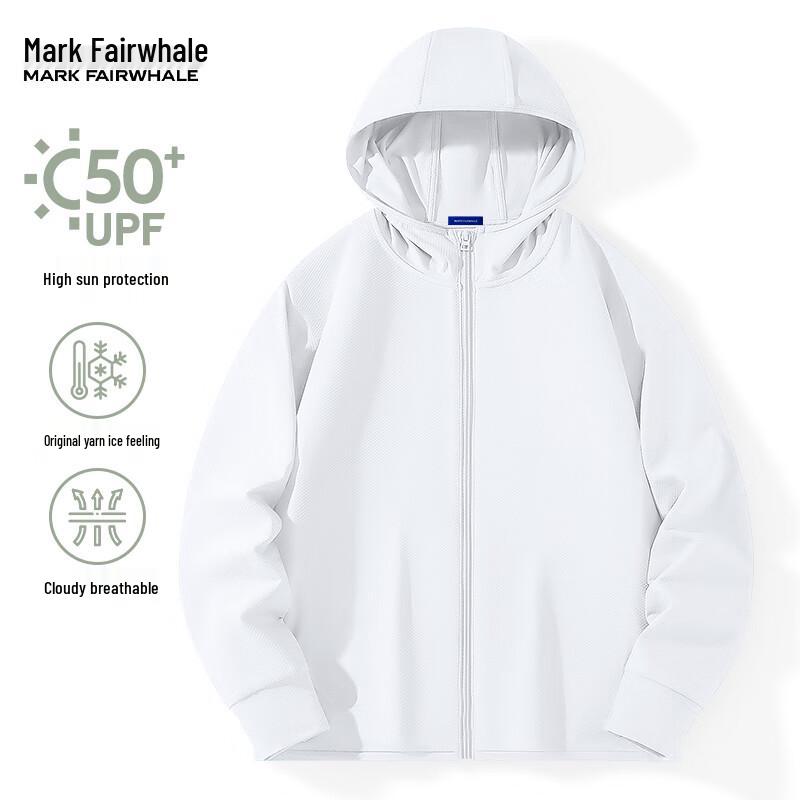 Mark Fairwhale Men's UPF50+ Cooling Hooded Sun Protection Jacket