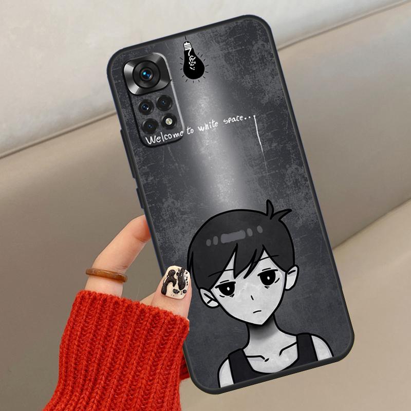 Omori Game Case For Xiaomi Redmi Note 10 Pro 8 9 12 11 Pro 8T 9S 10S 11S Redmi 9 10 10C 9A 9C Cover