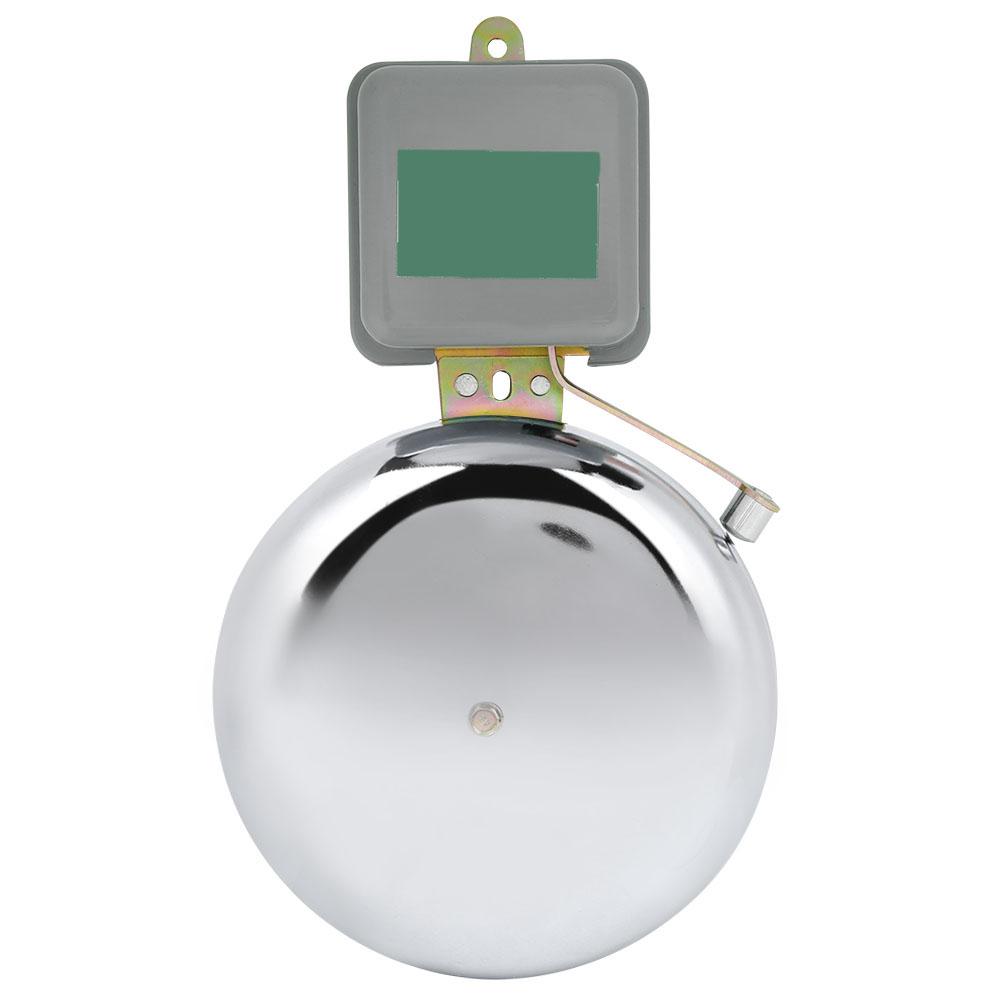 Electric Bell NonSparking External Beat Type Stainless Steel School Bells 150mm AC220V