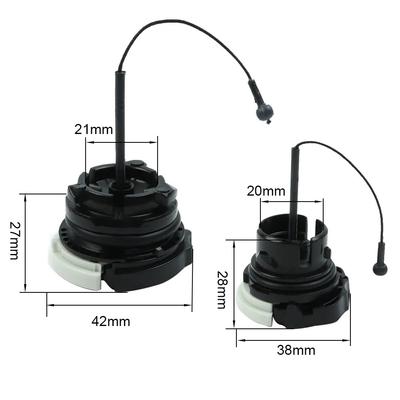Gas Tank Fuel Cap + Oil Filler Cap Fits For STIHL Chainsaw MS250 361 381 251 380 440