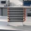 Compact Finned Air-Cooled Condenser Space-Saving Copper Tube Aluminum Fin