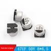 47UF 50V 8x6.5mm SMD Aluminum Electrolytic Capacitor