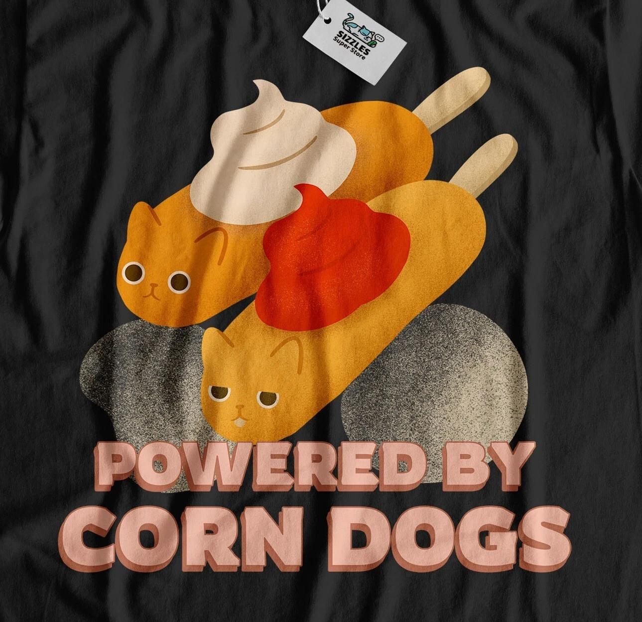 

Powered By Corndogs! Unisex Pogos and Corndog Gifts M