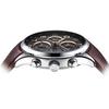 [SCORPION] SCORPION Neith Chronograph D-Buckle Leather Watch SP3348L-BKR