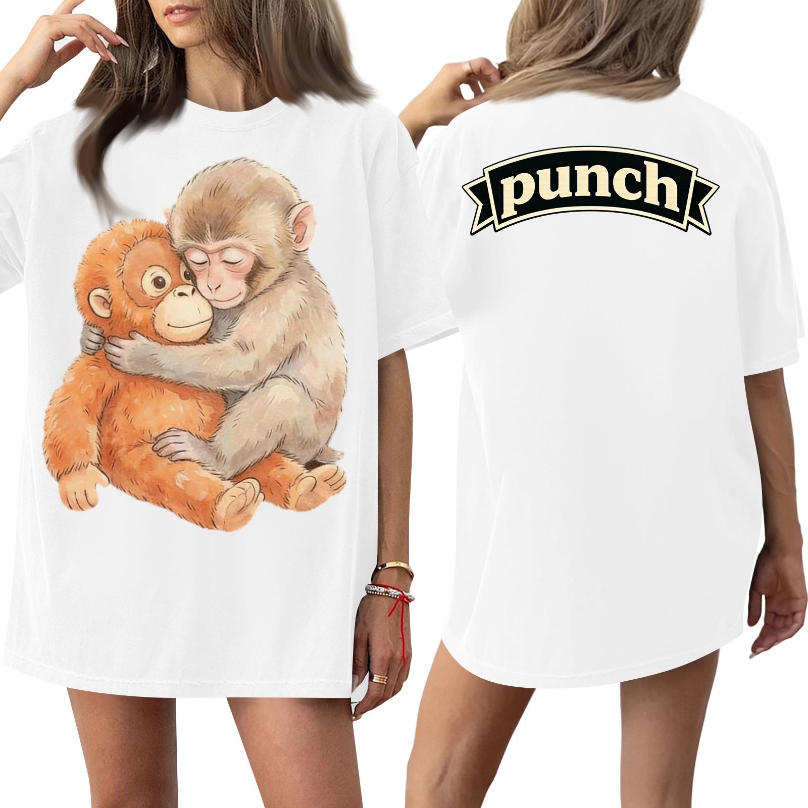 

Women s Fashion Casual Printed Short Sleeve Round Neck Pullover Tops XL білий