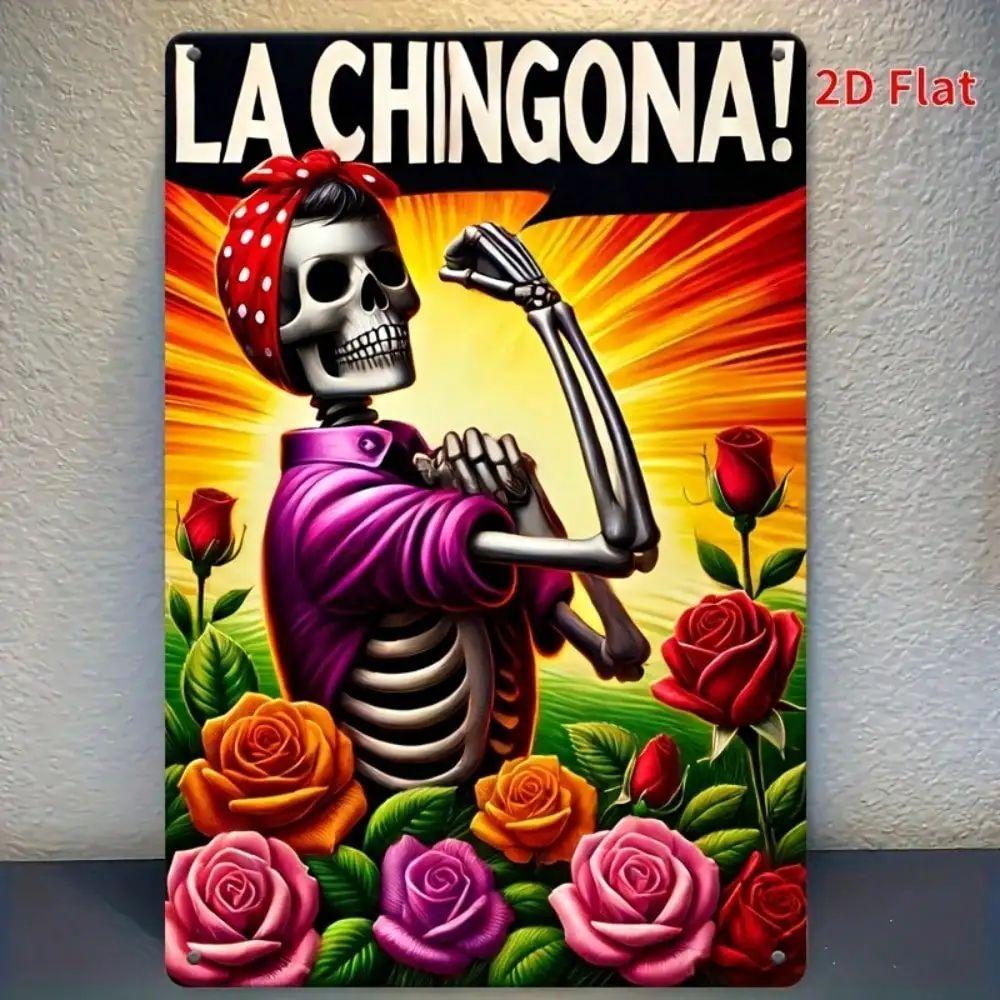 

Retro Metal Wall Art Tin Sign Plaque for Living Room Home Decor 20x30 cm