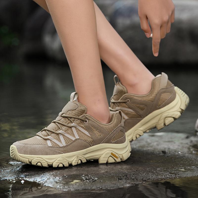 Fashion Professional Hiking Shoes, Outdoor Mesh Breathable Fitness Anti Slip Shoes, Men's and Women's Hiking and Off-road Shoes