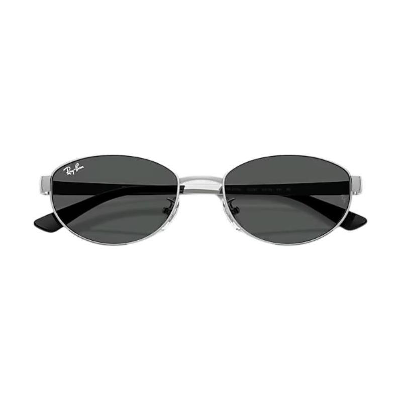 RAYBAN Metal Oval Sunglasses Unisex Couple Style 003/87 55-19 RB3774D